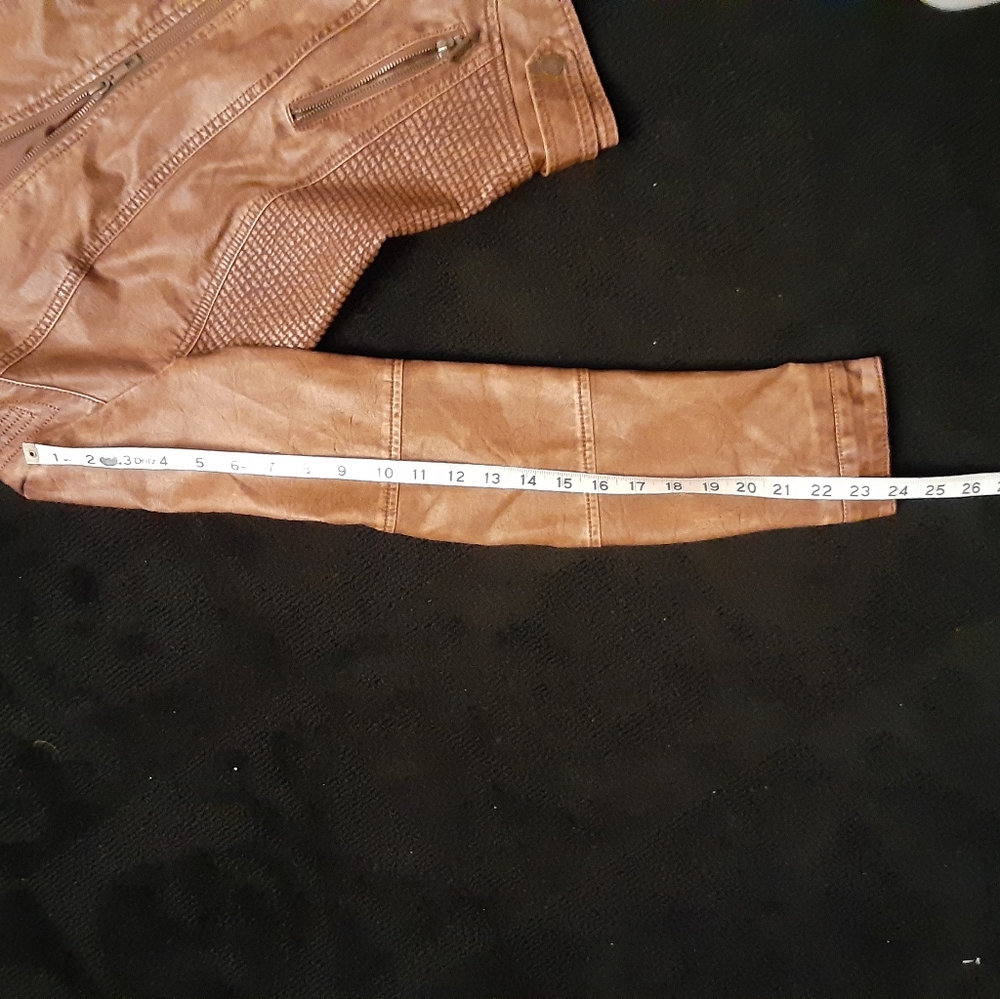 Faux Leather Jacket - Picture 6 of 12